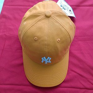 new york yankees orange unisex baseball cap